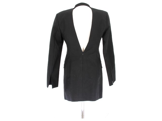 Elia Essentials. Vestido negro de algodón Elia Essentials ESSE talla 34 - vista 2