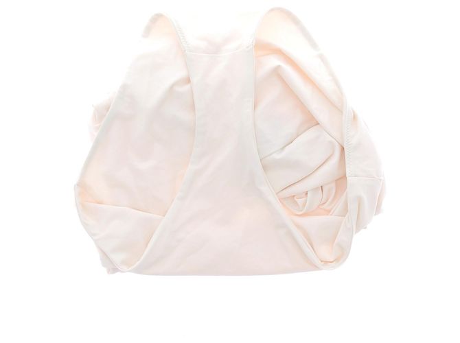 Autre Marque Einteiliger Badeanzug in Creme Khaki - Ansicht 5