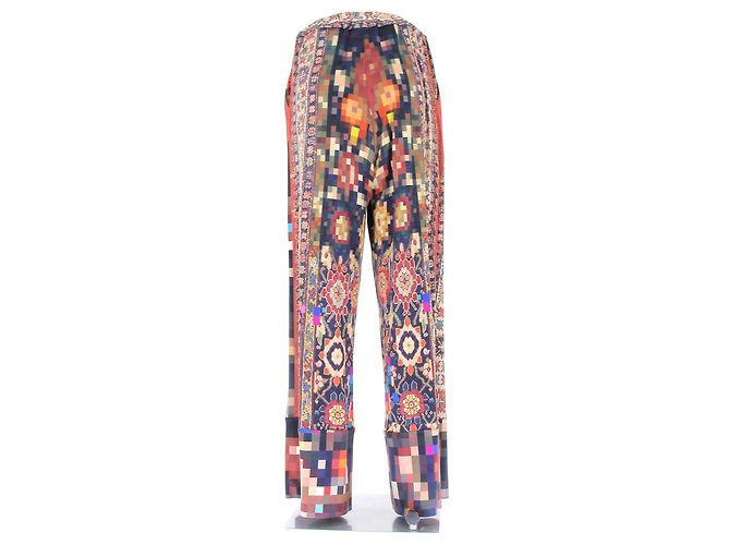 Pierre Louis Mascia Pantalón de seda Multicolor - vista 2