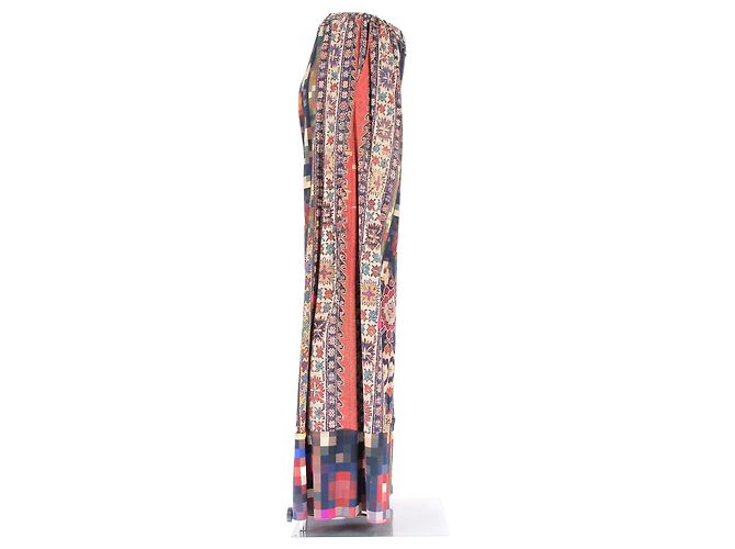 Pierre Louis Mascia Pantalón de seda Multicolor - vista 3