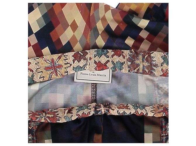 Pierre Louis Mascia Pantalón de seda Multicolor - vista 5