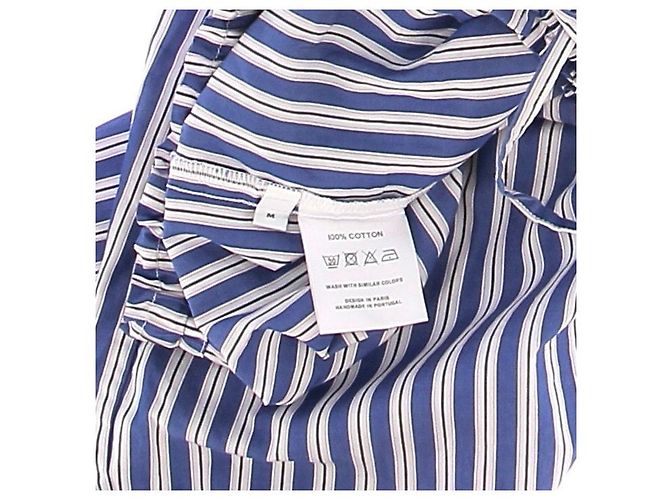 Autre Marque Pantalón a rayas azules y blancas - vista 5