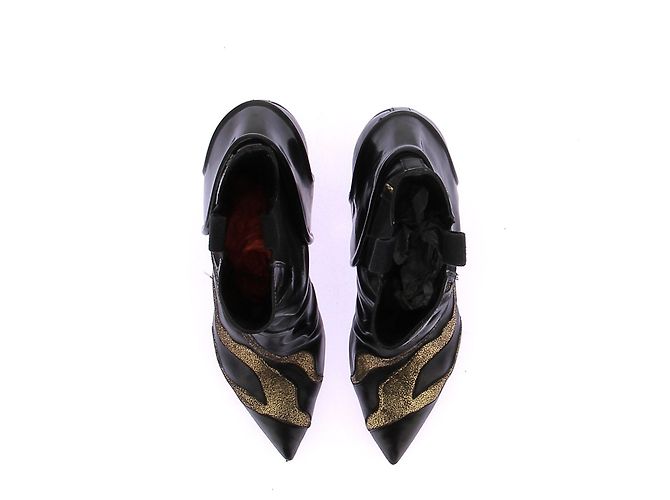 Louis Vuitton Botas de cuero Negro - vista 6
