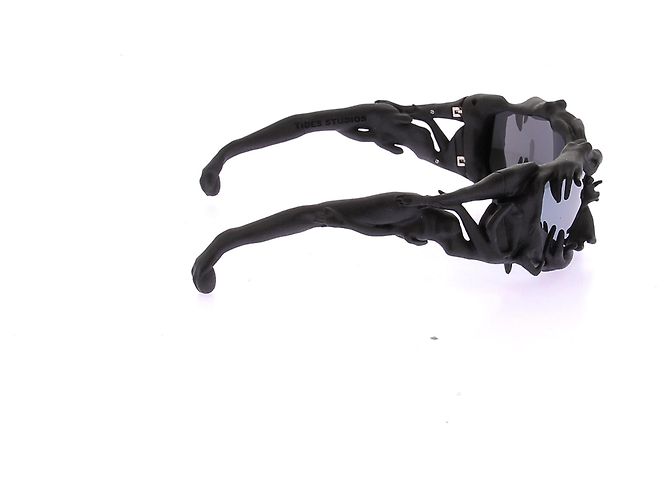Autre Marque Schwarze 3D-Sonnenbrillen - Ansicht 3