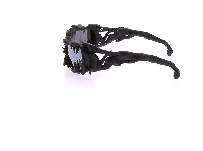 Autre Marque Schwarze 3D-Sonnenbrillen - Ansicht 4
