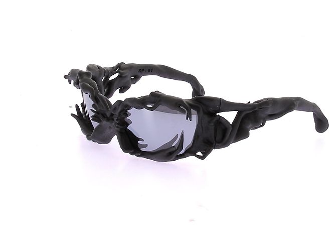 Autre Marque Schwarze 3D-Sonnenbrillen - Ansicht 5