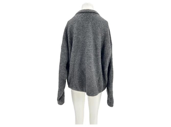 Autre Marque THE NEW SOCIETY Pullover Dunkelgrau - Ansicht 2