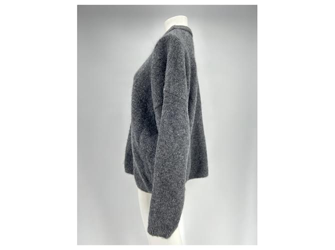 Autre Marque THE NEW SOCIETY Pullover Dunkelgrau - Ansicht 4