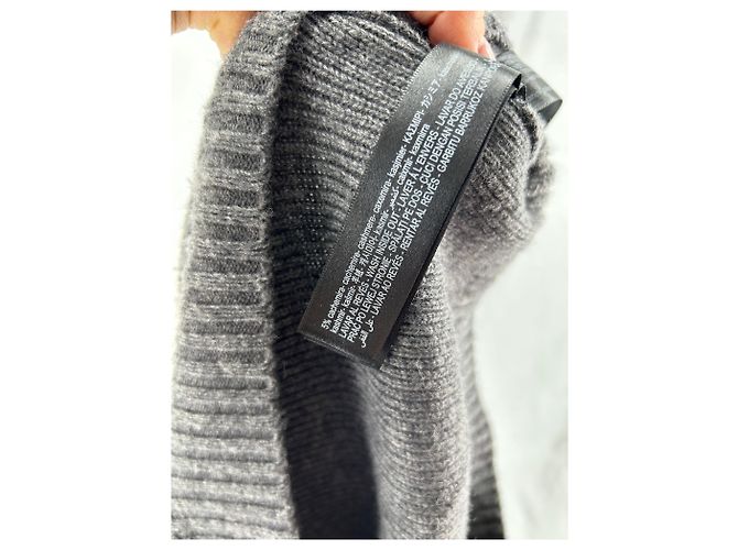 Suéter de lana gris oscuro Massimo Dutti S - vista 6