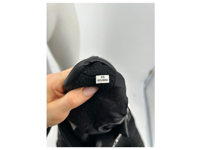 Autre Marque BY MALINA Black Wool Multi-Belt Jacket XS - view 7