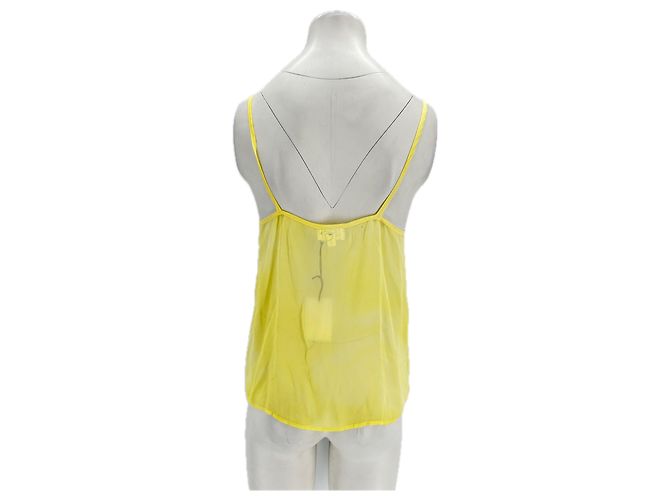 Autre Marque Top de seda amarillo con tirantes SUNDAY SAINT-TROPEZ - vista 2