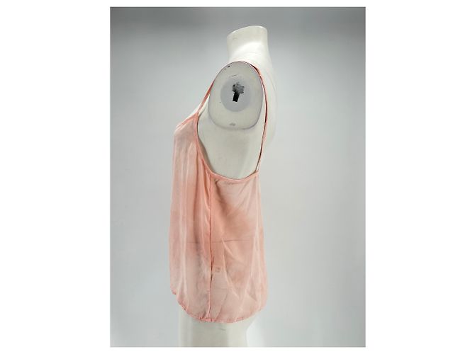 Autre Marque Top de seda rosa con tirantes SUNDAY SAINT-TROPEZ - vista 4