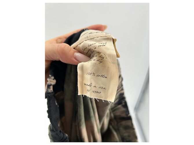 Autre Marque RAQUEL ALLEGRA Camouflage Hose fließend Camel Kamel - Ansicht 4