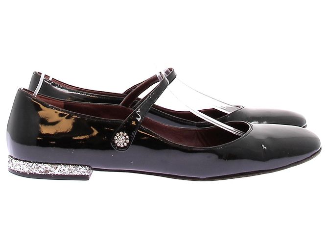 Marc Jacobs Ballerine in pelle verniciata Nero - vista 2