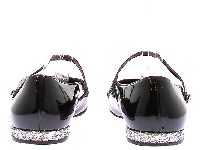 Marc Jacobs Ballerine in pelle verniciata Nero - vista 5