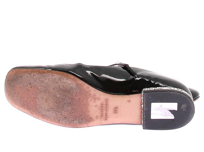 Marc Jacobs Ballerine in pelle verniciata Nero - vista 7