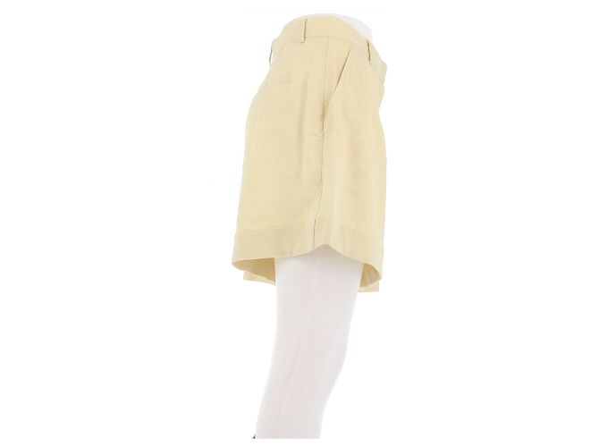 Autre Marque Pantaloncini gialli in lino THE ANDAMANE - vista 3