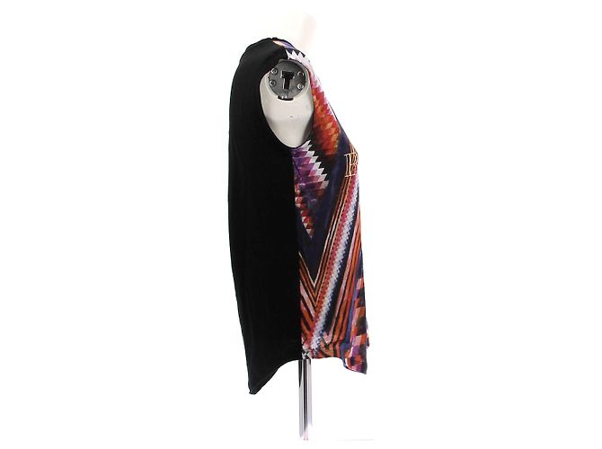Balmain Camiseta sin mangas de lino estampada Multicolor - vista 3