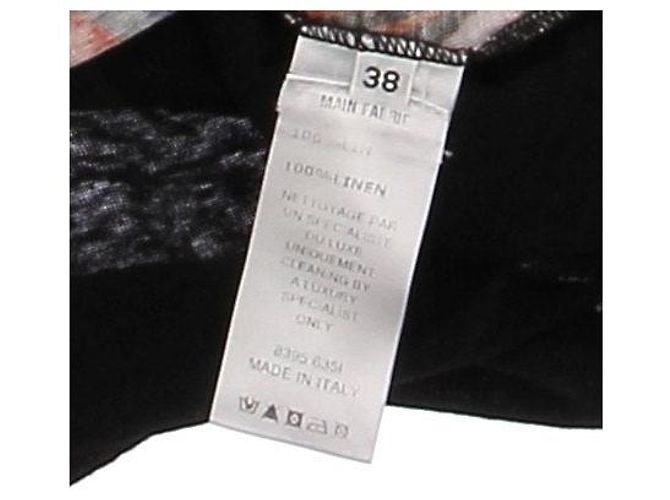 Balmain Camiseta sin mangas de lino estampada Multicolor - vista 5