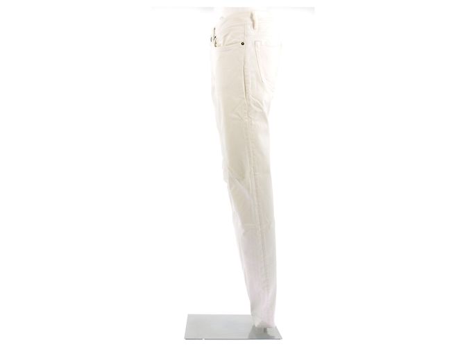 Vaqueros Acne Studios blancos de algodón - vista 4