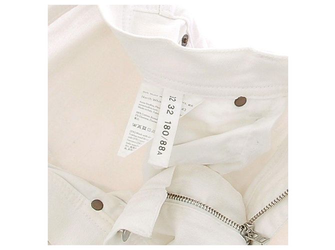 Vaqueros Acne Studios blancos de algodón - vista 6