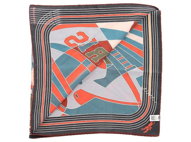 Seidenschal "Longchamp Paris 1948" - Ansicht 3