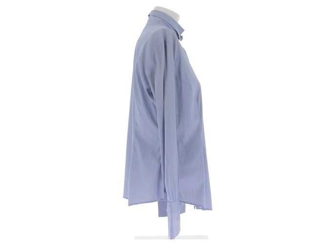 Camisa Brunello Cucinelli de algodón azul XL - vista 3
