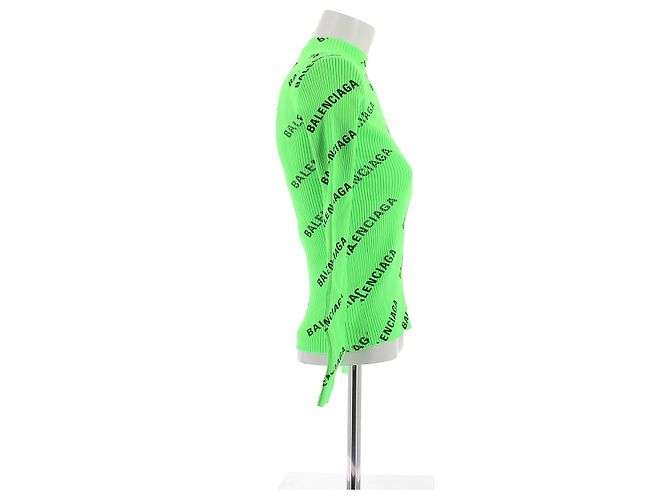 Balenciaga Top Grün - Ansicht 3