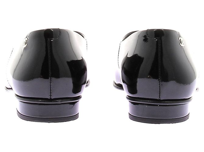 Chanel Mocasines negros de charol 37 - vista 5