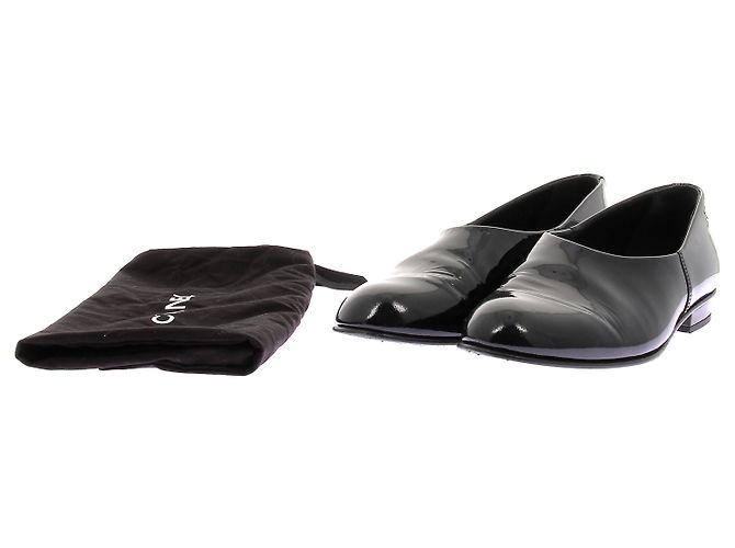 Chanel Mocasines negros de charol 37 - vista 8