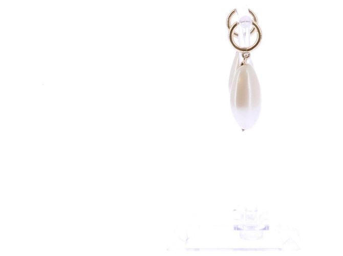 Autre Marque Perlenohrringe Golden - Ansicht 3
