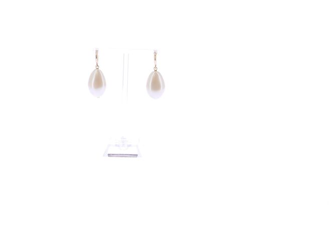 Autre Marque Perlenohrringe Golden - Ansicht 5