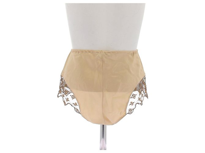 Louis Vuitton Seidenshorty Kamel - Ansicht 2