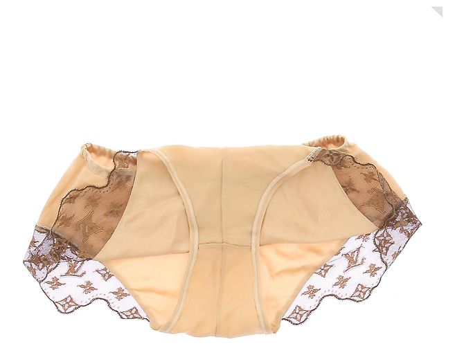 Louis Vuitton Seidenshorty Kamel - Ansicht 5
