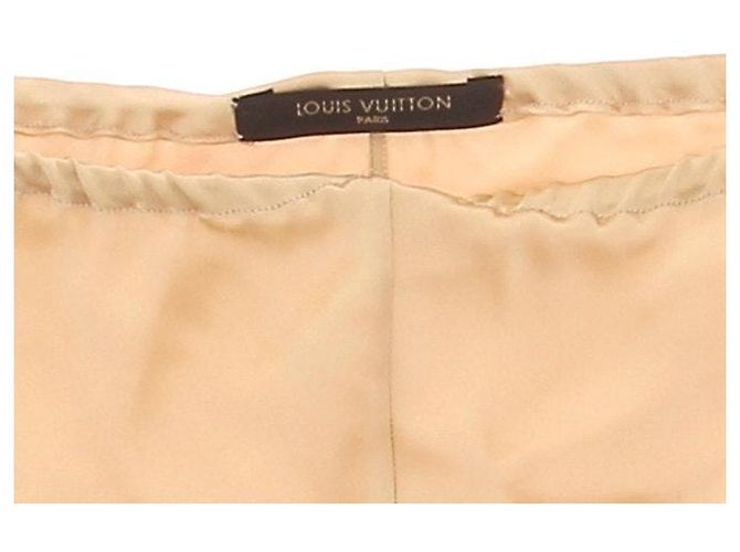 Louis Vuitton Seidenshorty Kamel - Ansicht 6