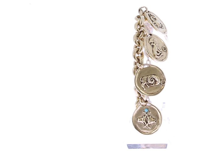 Goossens Pulsera dorada signos astrológicos Dorado - vista 2