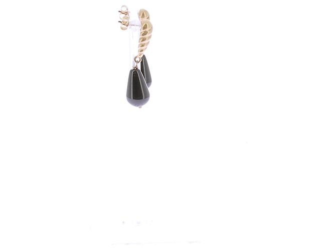 Autre Marque Orecchini pendenti "Pia Gimlet Onyx" Nero - vista 3