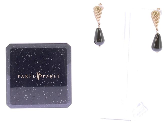 Autre Marque Orecchini pendenti "Pia Gimlet Onyx" Nero - vista 6