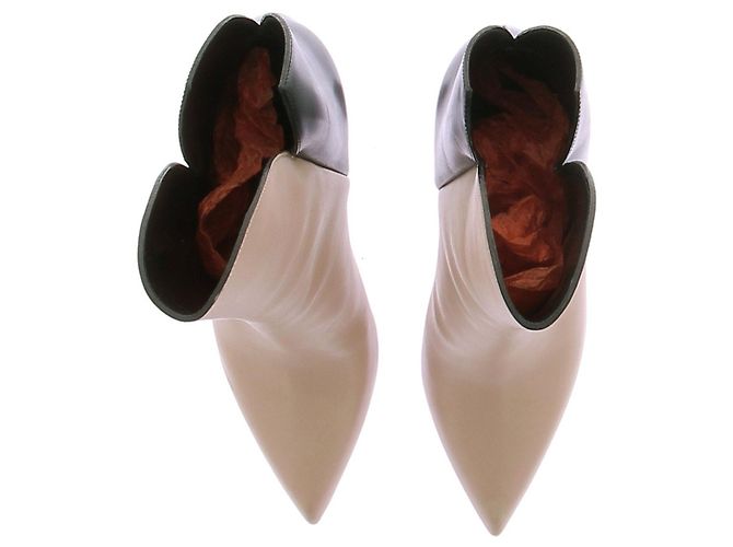 Louis Vuitton Botines de tacón "Pokerface" Camello - vista 6