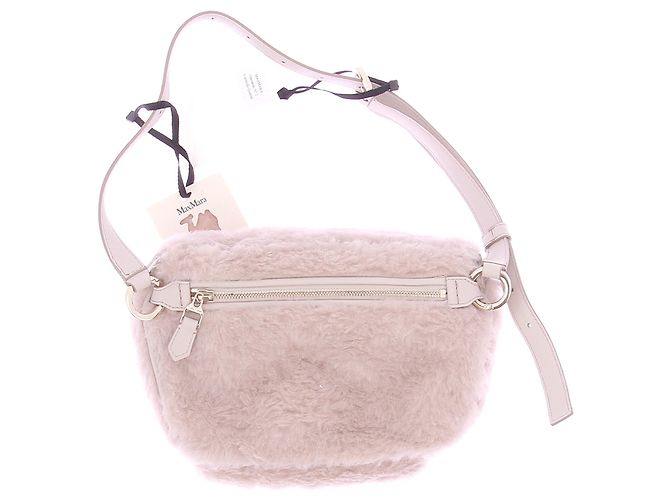 Max Mara Pochette en peau lainée - vue 2