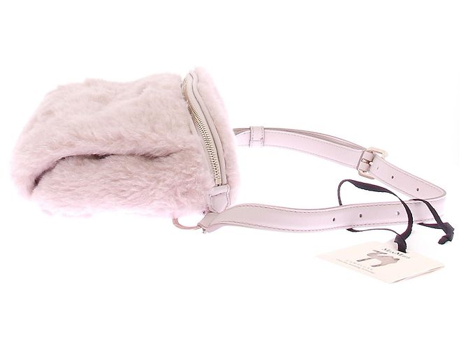 Max Mara Pochette en peau lainée - vue 4