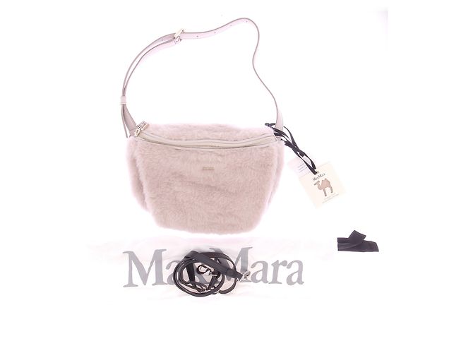 Max Mara Pochette en peau lainée - vue 8