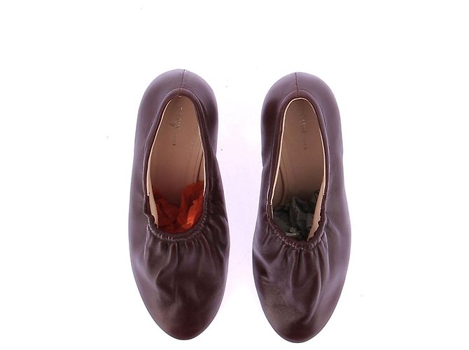 Céline Décolleté in pelle bordeaux Bordò - vista 6