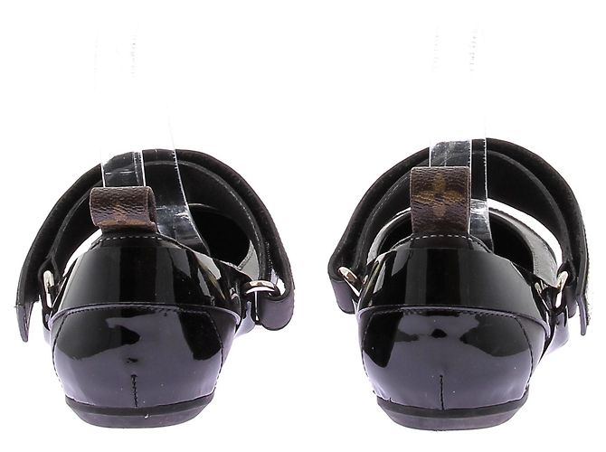 Louis Vuitton Ballerine bicolore Nero - vista 5