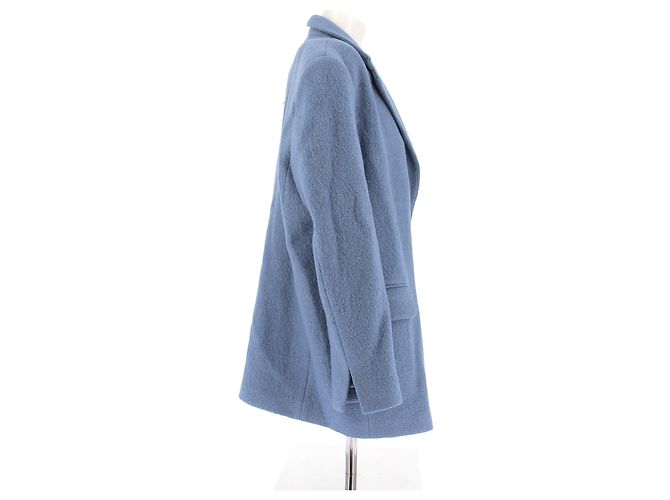Autre Marque Blazer de lana azul Monday Artwork - vista 3