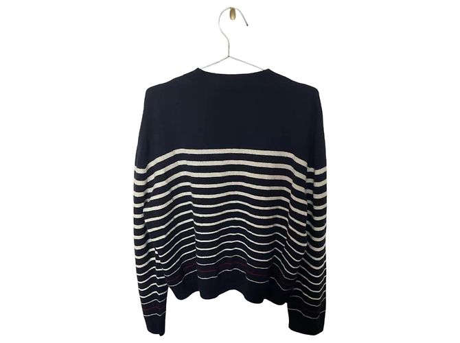 Autre Marque Suéter a rayas A.P.C. M Azul marino - vista 3