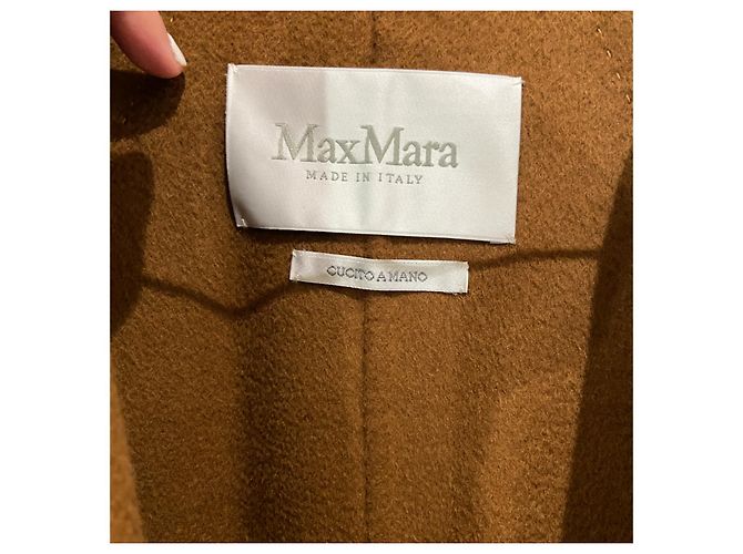Abrigo Icon Ludmilla Marrón MAX MARA M Camello - vista 3
