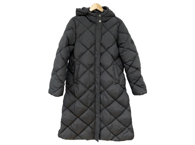 Abrigo parka acolchado con capucha Claudie Pierlot IT 38 Azul marino - vista 2