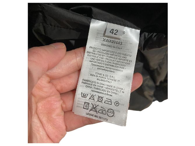 Autre Marque Agregar chaqueta con capucha tamaño S Negro - vista 4