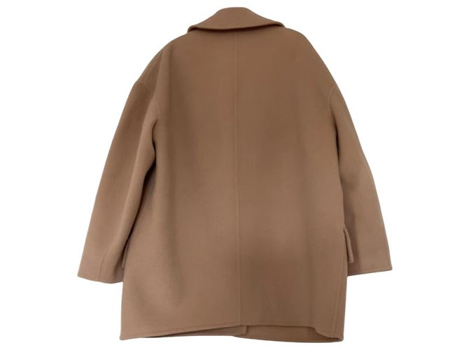 Pinko cappotto di lana a un bottone M Rosa - vista 3